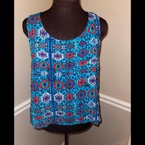Forever‎ 21 BOHO stank top open back 2x